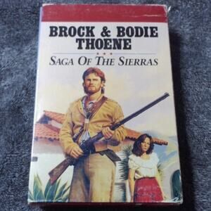 Saga of the Sierras 5-7 Thoene Book Set – Like New, Slipcover Worn